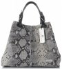 Kožené kabelka shopper bag Vittoria Gotti béžová V898GPIT